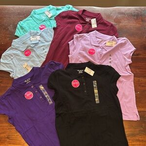 Girls uniform polo. Children's Place. BRAND NEW WITH TAGS!!!